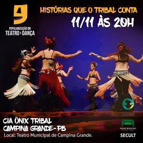 Campanha de Popularização apresenta Cia Ônix Tribal com o espetáculo Cenas: Histórias que o Tribal conta