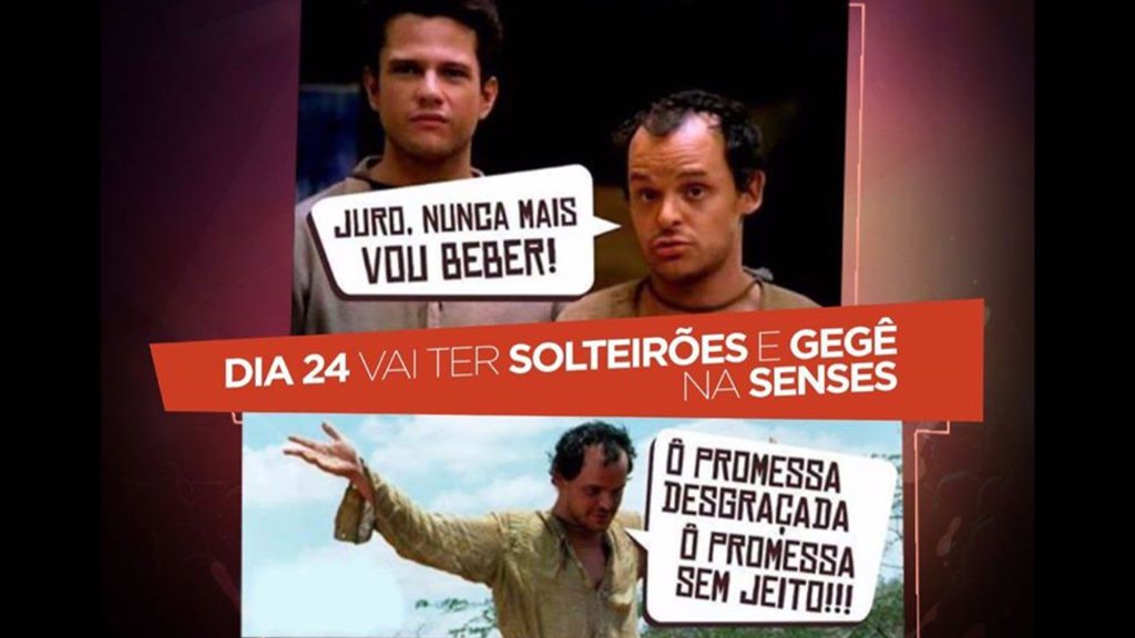 RESULTADO – Promoção “Solteirões do Forró na Senses”