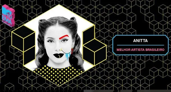 Anitta leva o EMA de Melhor Artista Brasileira