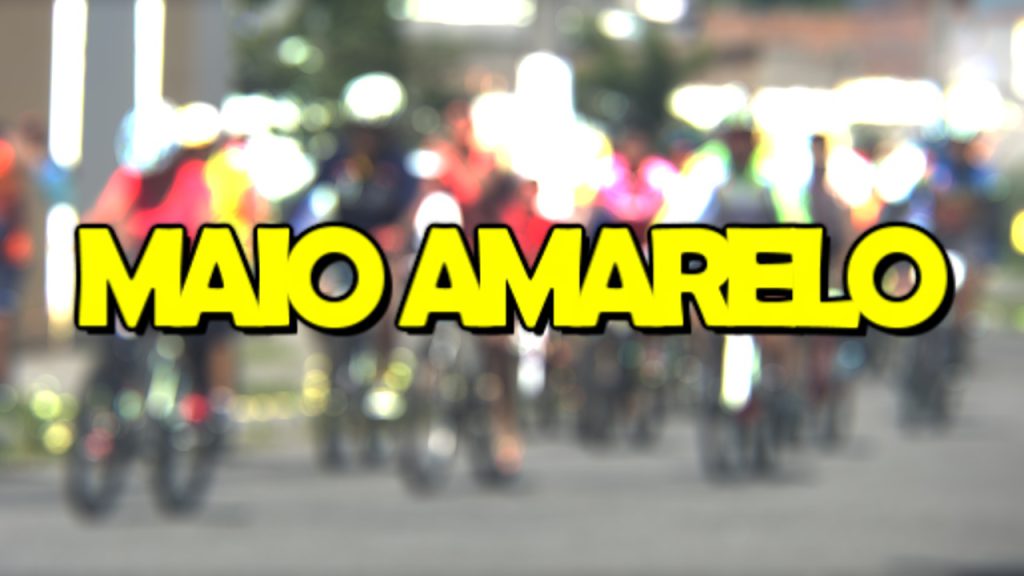 Pedal ciclístico movimenta programação do “Maio Amarelo” hoje (09)