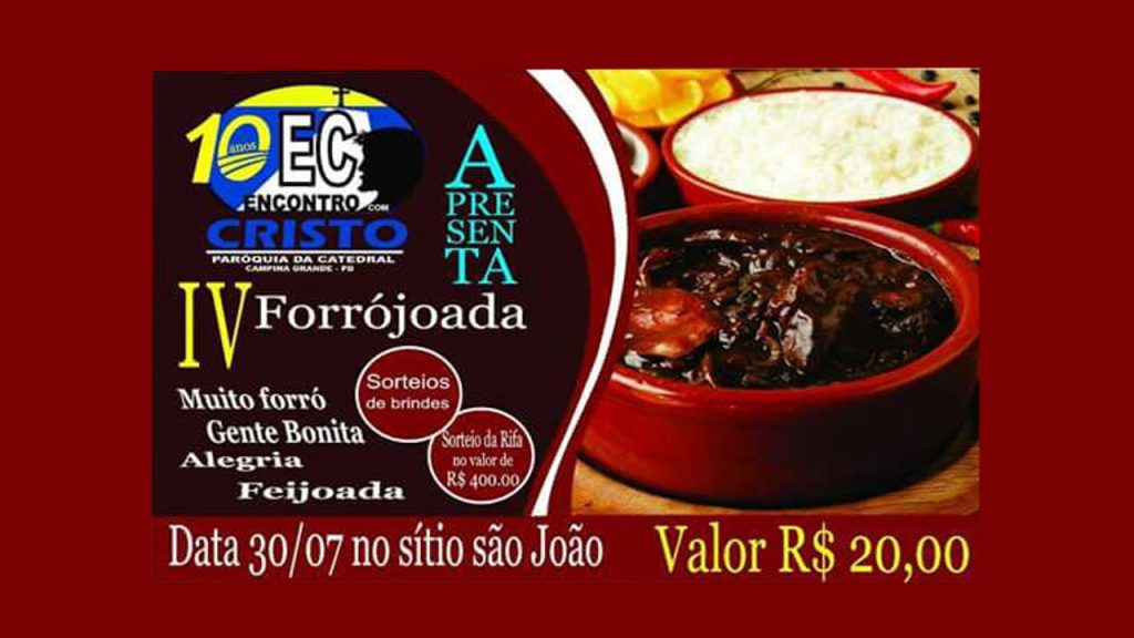 IV Forrójoada acontece dia 30/07 no Sítio São João
