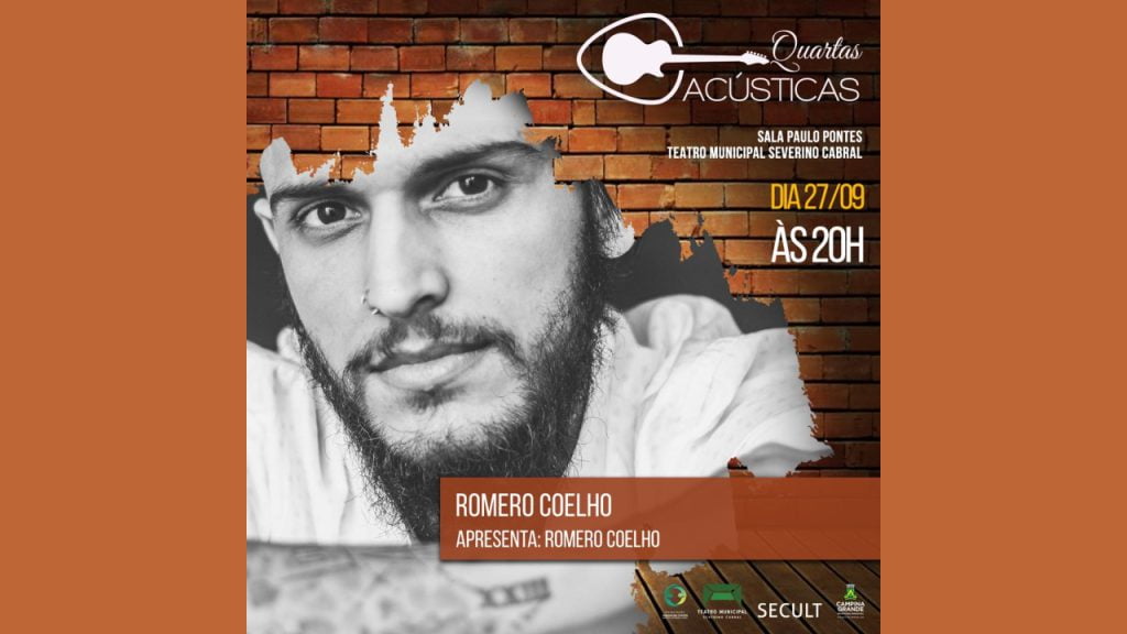 Quartas Acústicas apresenta o cantor Romero Coelho