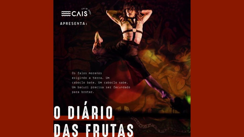 Ex-bailarino da Cia de Dança Deborah Colker apresenta “O diário das frutas” no Municipal