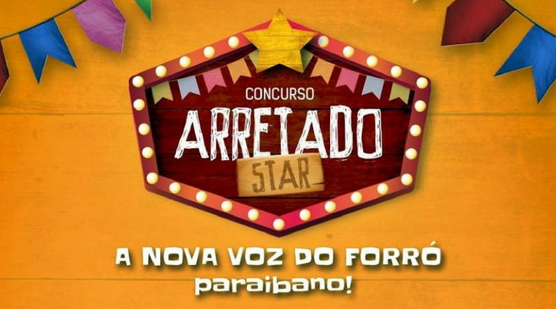 Hoje (05) tem a final do 2º Arretado Star no Palco Cultural Ton Oliveira