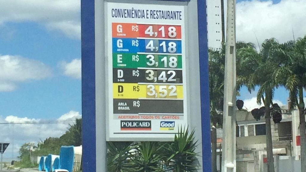 Confira o preço médio dos combustíveis nos postos de Campina Grande