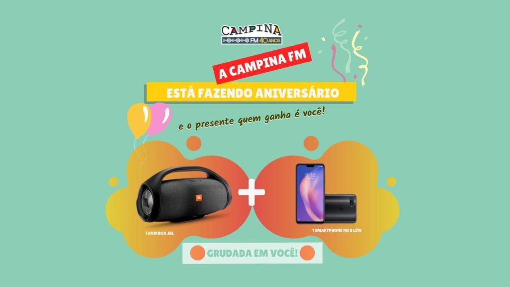 RESULTADO – Promoção: “Campina Fm – Grudada em Você”