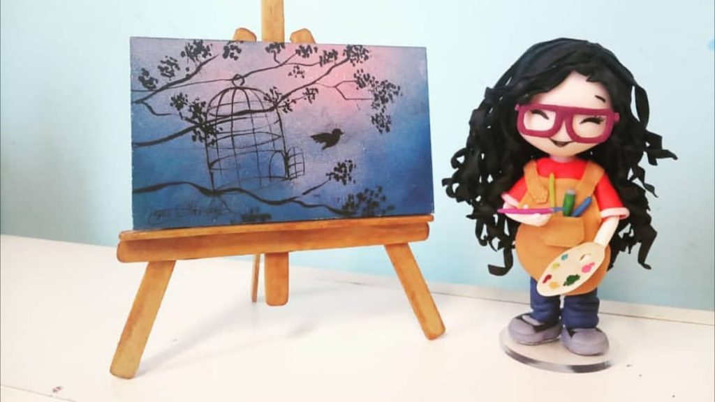 Esta semana tem a exposição “Ilustrando Vida” com Níger Shirley Guerra