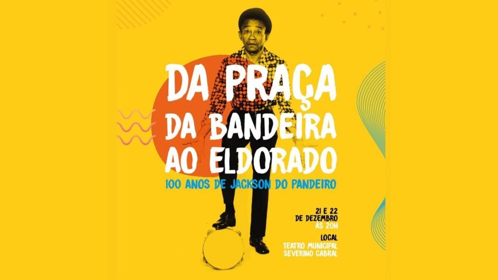 Teatro Municipal apresenta espetáculo em homenagem a Jackson do Pandeiro
