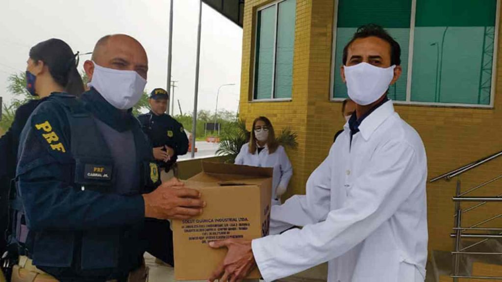 UEPB participa de ação conjunta na PRF e doa mais de 100 litros de ...