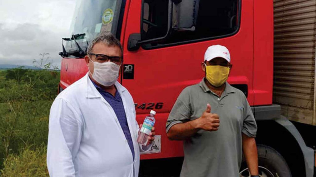 Secretaria de Saúde realiza vacinação de caminhoneiros nesta quarta-feira