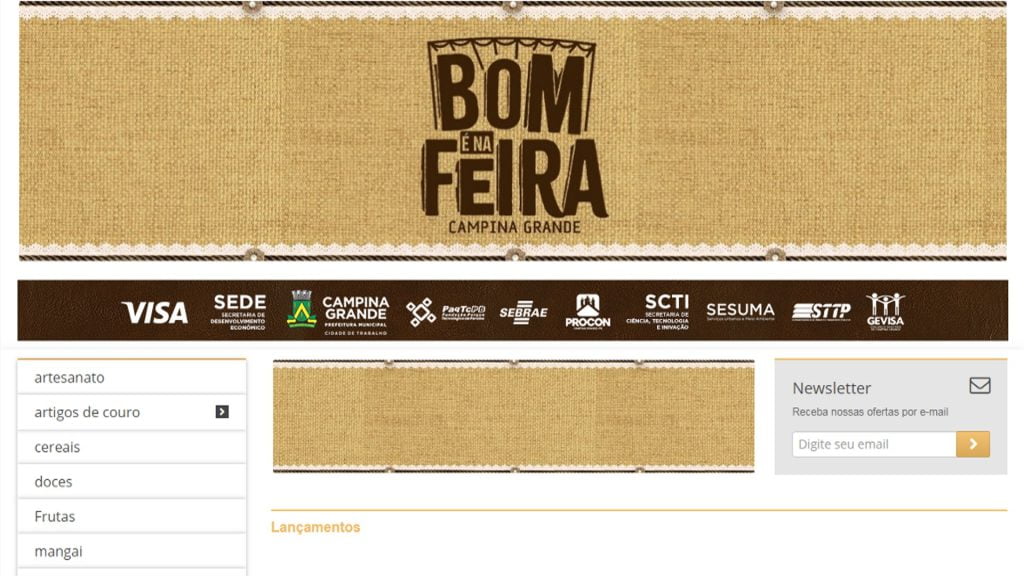 “BOM É NA FEIRA” é a vitrine on-line para os comerciantes das feiras de Campina Grande