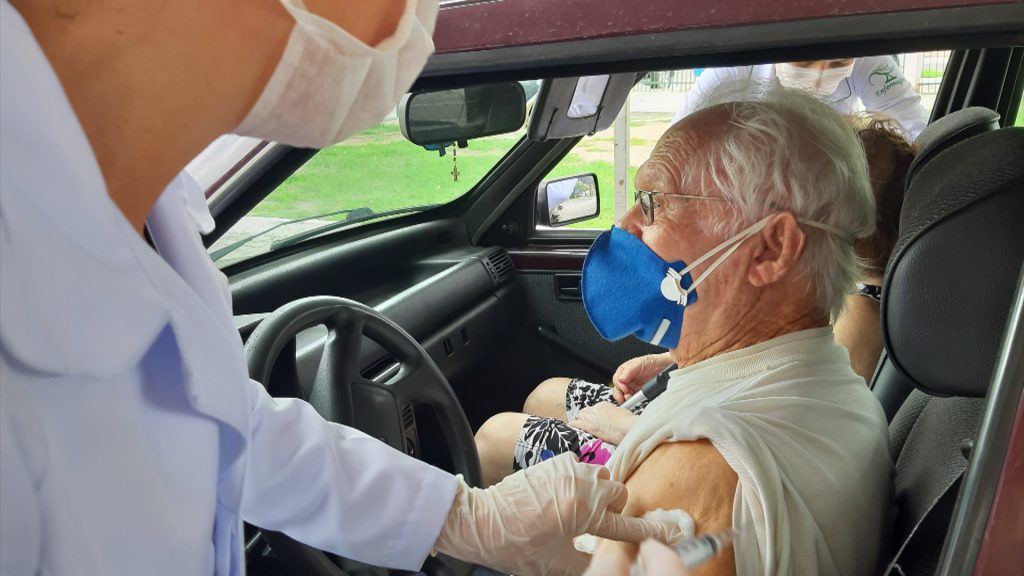 CG vacina 54 mil pessoas e inicia segunda fase da campanha de imunização esta semana