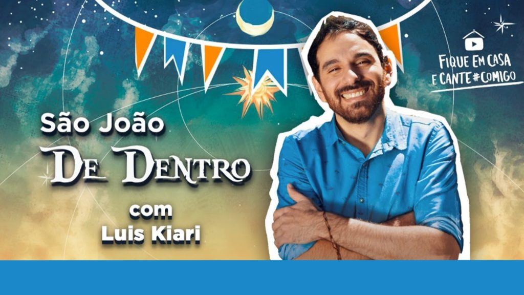 Hoje (25) tem Live Junina com Luis Kiari às 21h