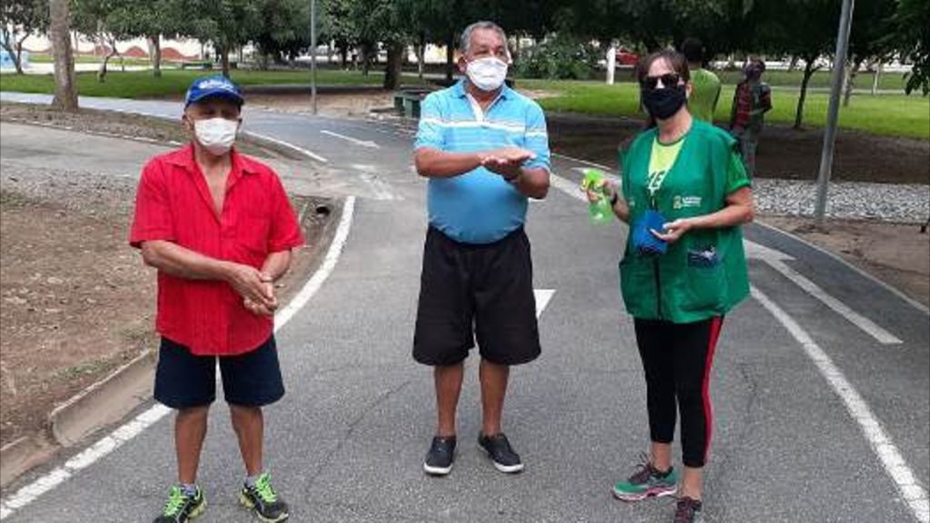 PMCG intensifica ações de prevenção e combate à Covid-19 nos parques