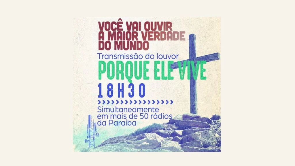 Campina Fm integra rede de rádios da PB que promove, dia 1º, momento de oração