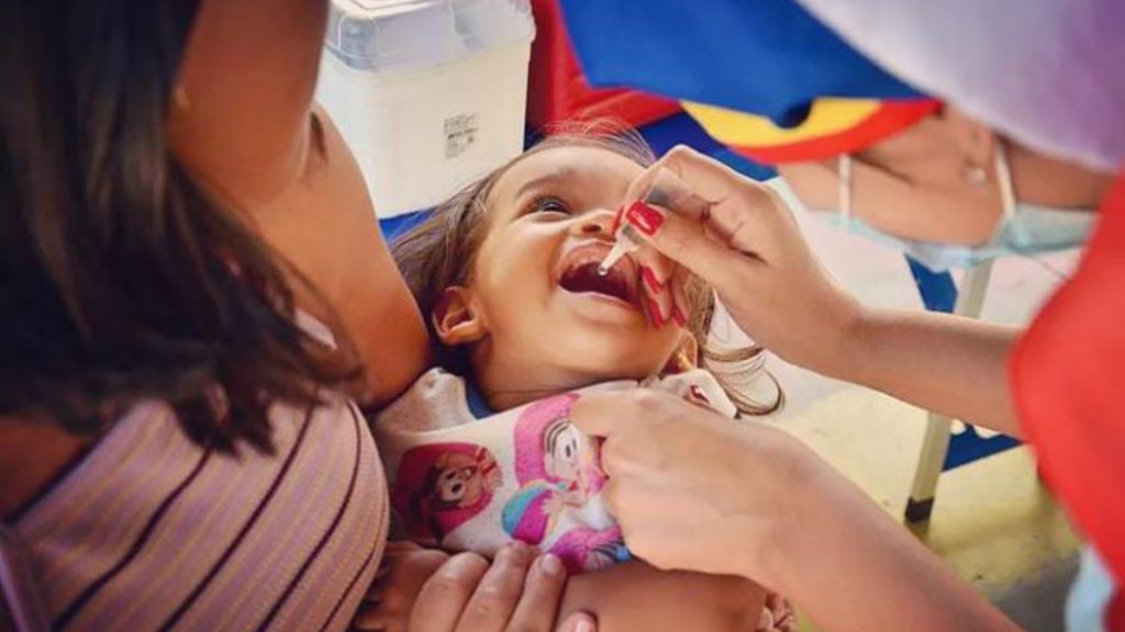 Campanha de vacinação contra Poliomielite é prorrogada até 31 de outubro