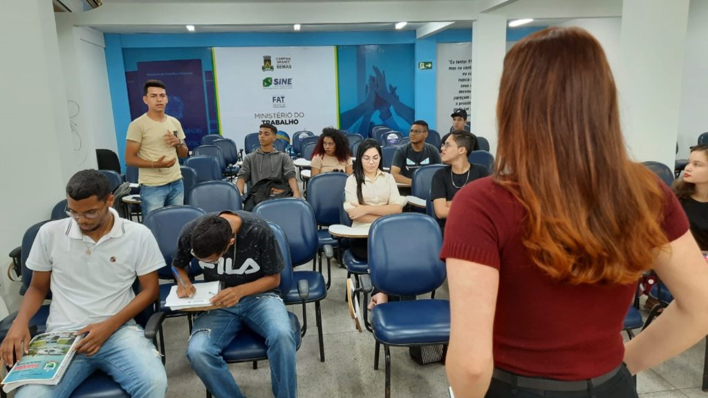 CG oferece 100 vagas para curso gratuito ‘Aprendizagem Conecta Jovem’ no Sine Municipal