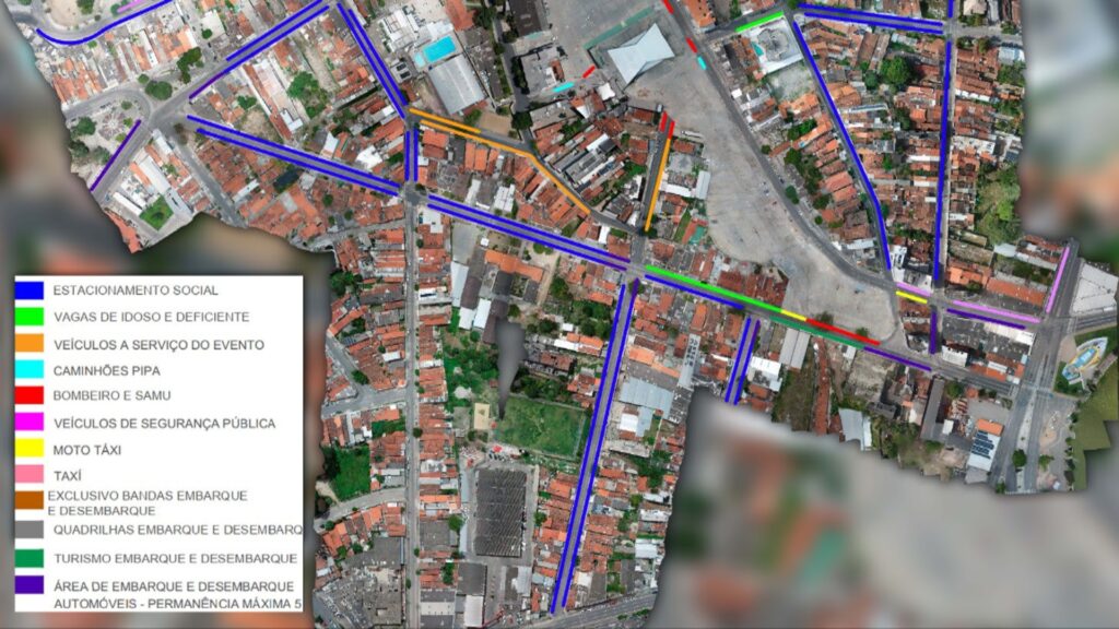 STTP divulga plano de estacionamento público para O Maior São João do Mundo