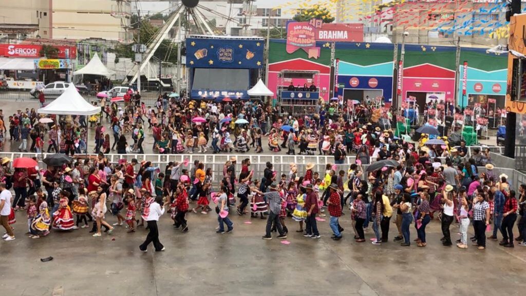 Rank Brasil atesta: com 1.071 pares, Campina Grande tem a maior quadrilha junina do mundo
