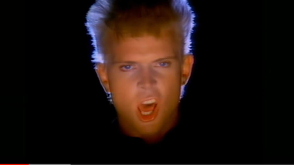 MÁQUINA DO TEMPO – Billy Idol – Eyes Without A Face