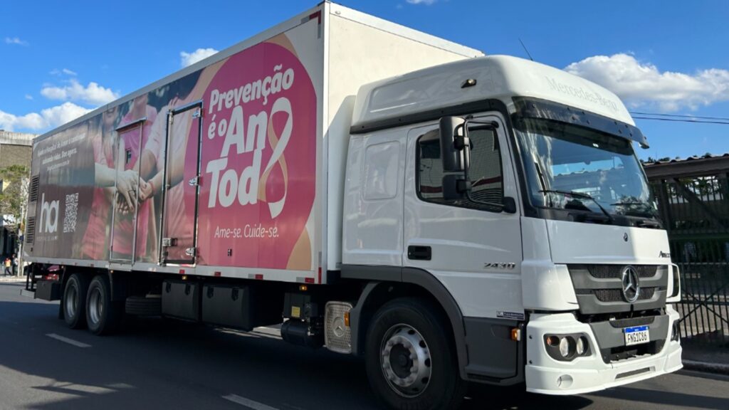 Carreta do Hospital de Amor chega a CG para Mutirão Saúde de Verdade no conjunto Aluízio Campos