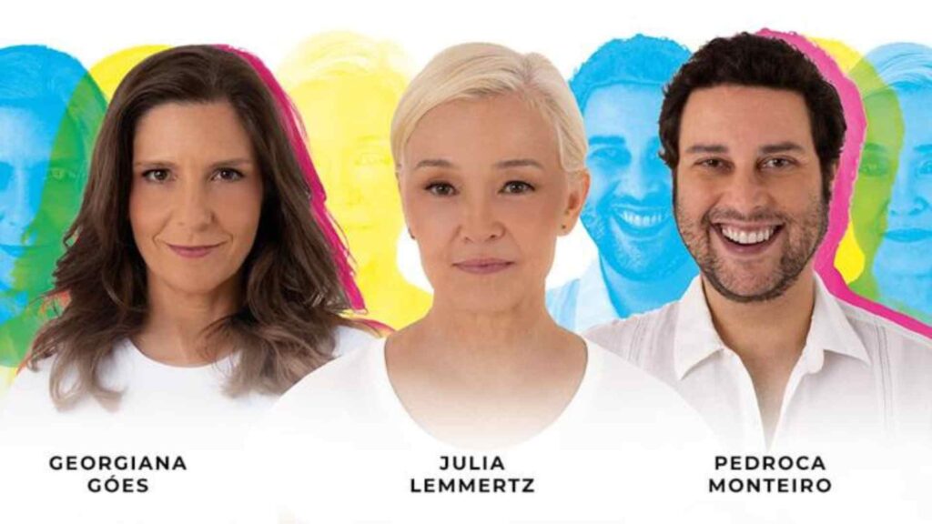 PROMOÇÃO: “Julia Lemmertz, Georgiana Góes e Pedroca Monteiro em Simples Assim”