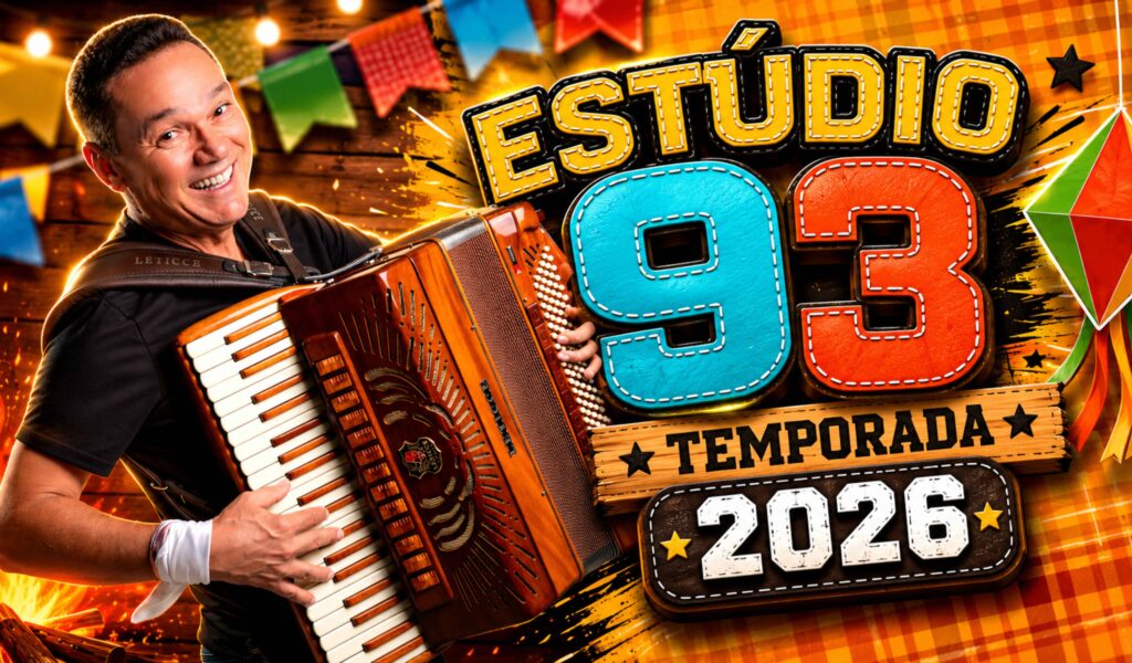 Estúdio 93 abre temporada 2026 com Amazan na Campina FM
