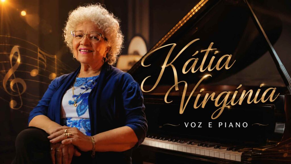 Kátia Virgínia e Fábio Dantas apresentam o show “Voz e Piano”
