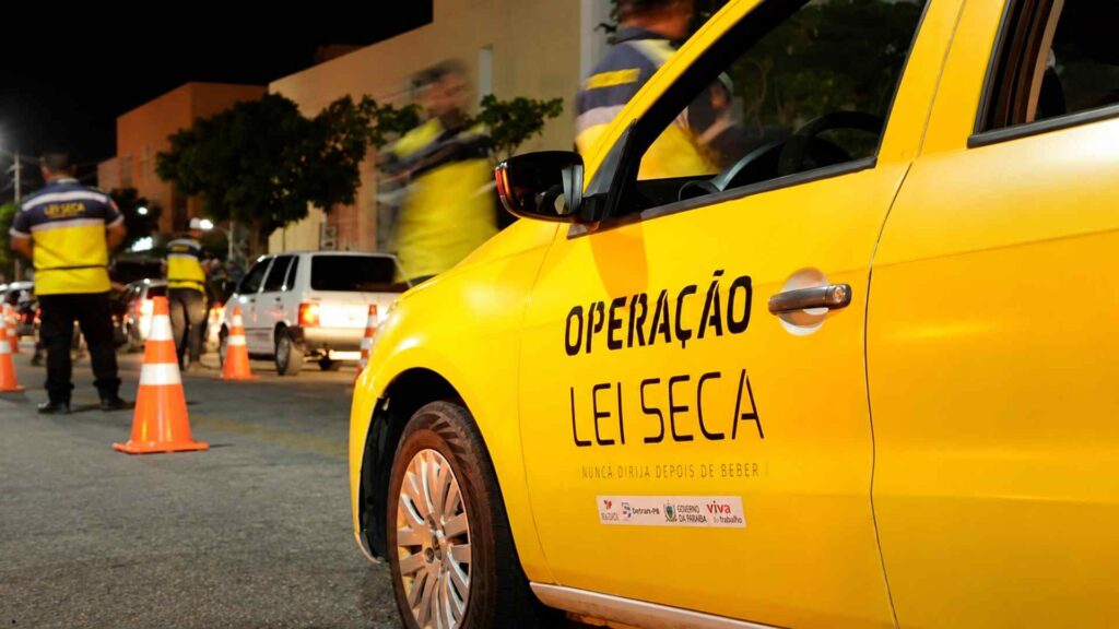 Operação Lei Seca revela dado preocupante sobre motoristas na PB