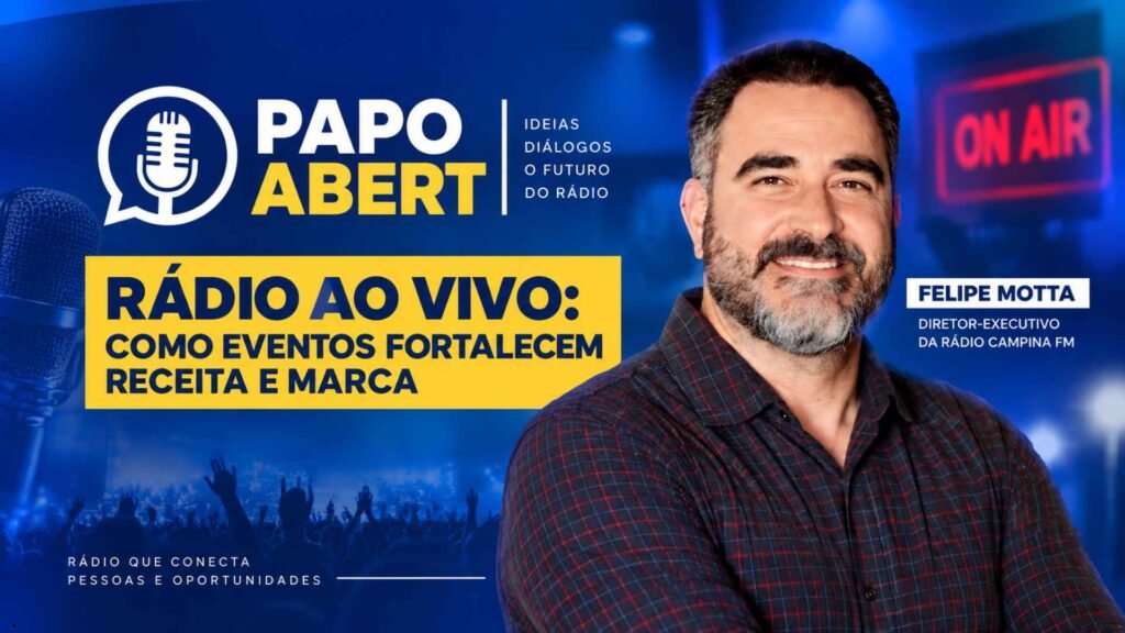 Felipe Motta representa Campina FM em debate nacional da ABERT